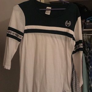 Pink Victoria secret 3/4 sleeve top